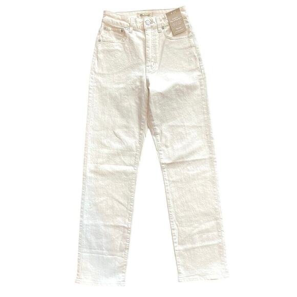 NWT Madewell The Curvy '90s Straight Jean In Vintage Canvas Size 25 - Picture 5 of 8